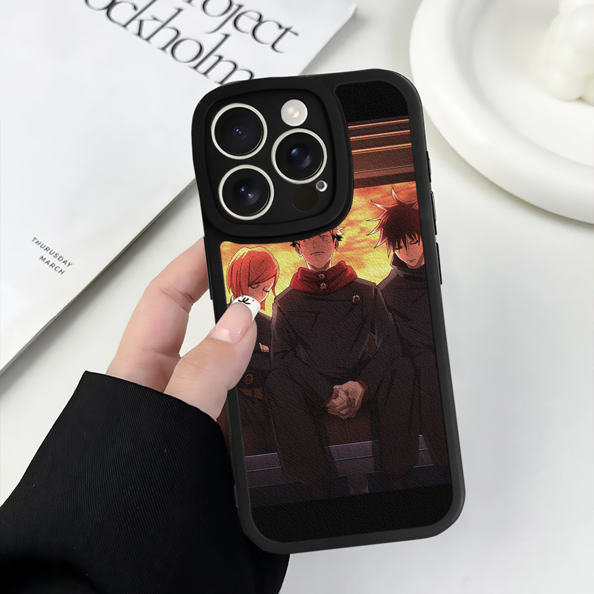 （画像用） SPY×FAMILY间谍家家酒 【iPhone 16シリーズ対応】シリコンスマホケース（レザー調） 材質：シリコン